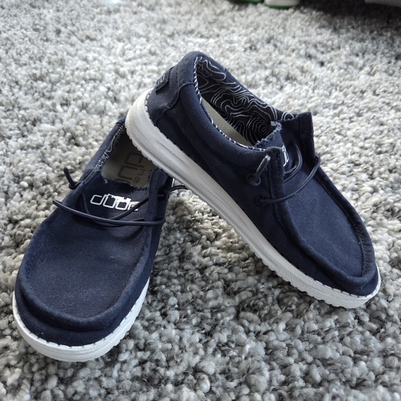 Hey Dude Navy Blue Casual Shoes - Picture 6 of 7